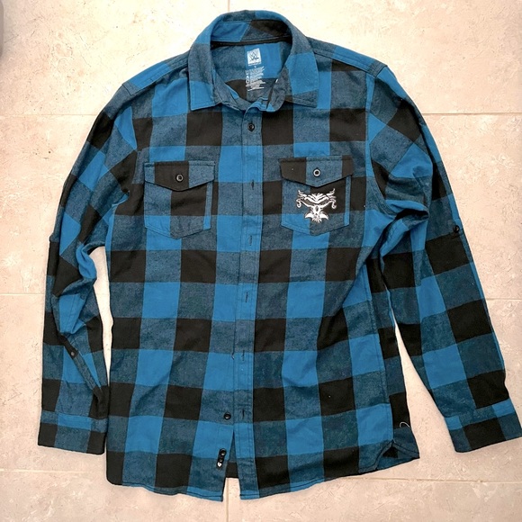 WWE Brock Lesnar Plaid Shirt - Picture 2 of 2